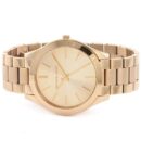 Michael Kors Ladies Slim Runway Rose Gold Watch - MK3197